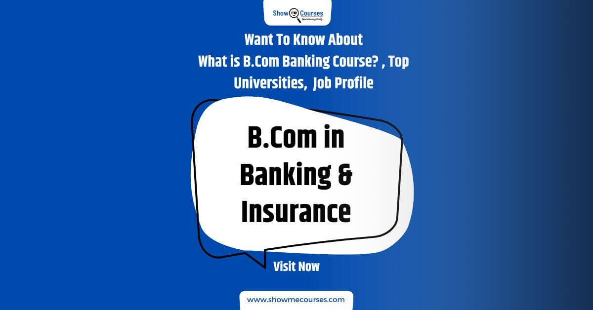 B.Com in Banking & Insurance