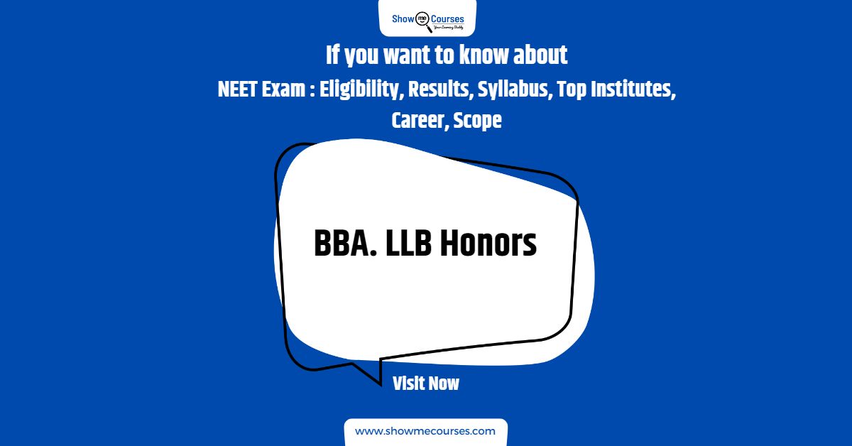 BBA. LLB Honors
